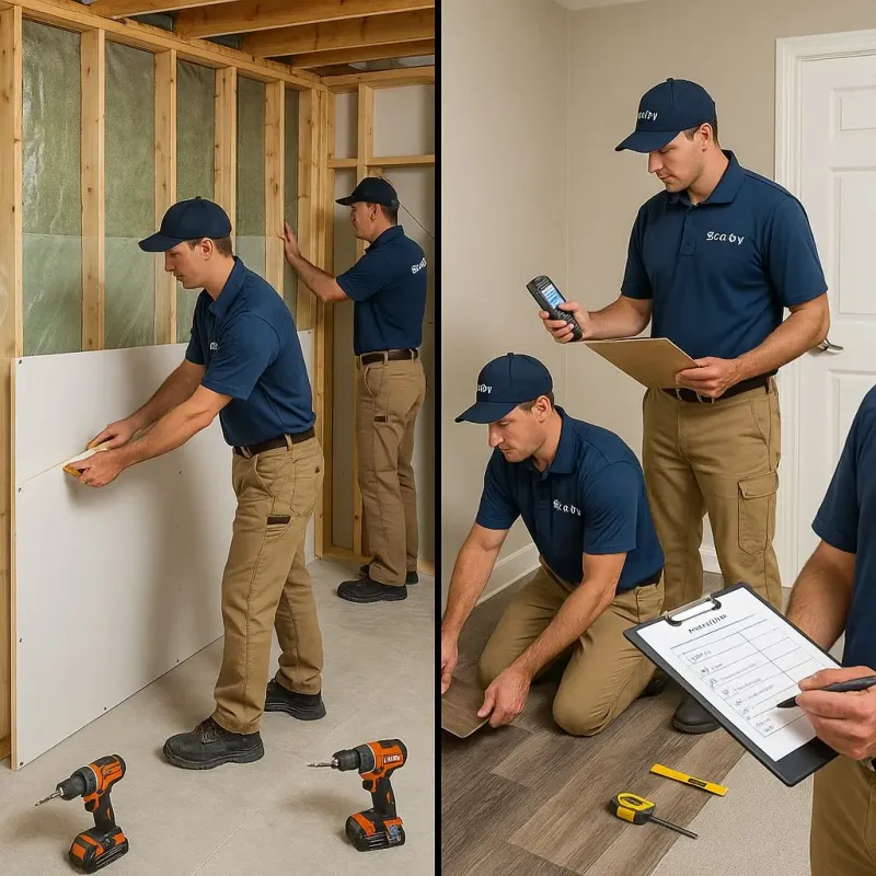 Repairs and Reconstruction process in Elkview, WV