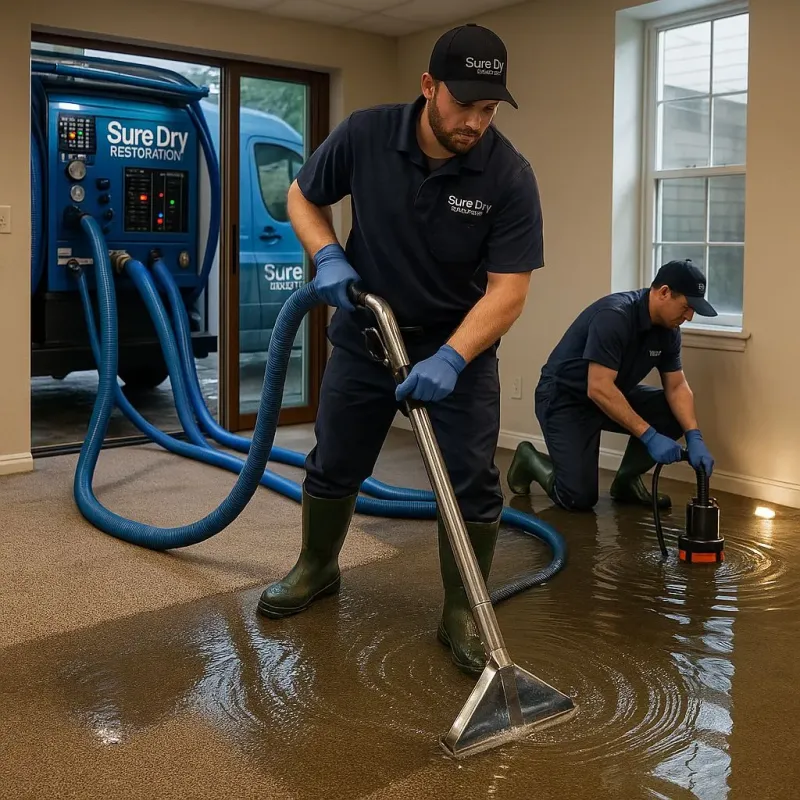 Water Extraction and Removal process in Elkview, WV